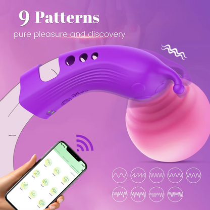 App-gesteuerter Finger-Vibrator Orgasmus Massagegerät mit 9 Vibrationen