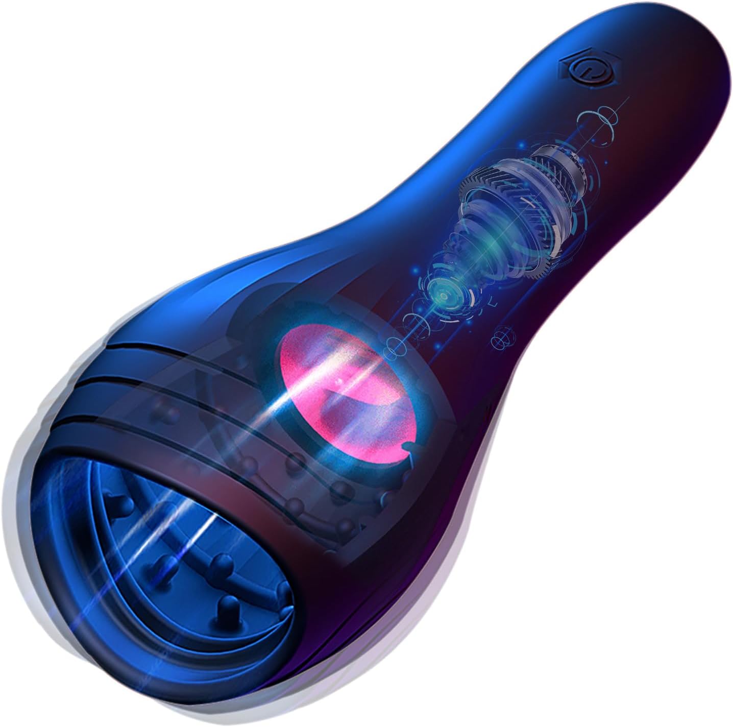 Electric cup masturbator with tongue licking and sucking modes with 10 vibration modes 