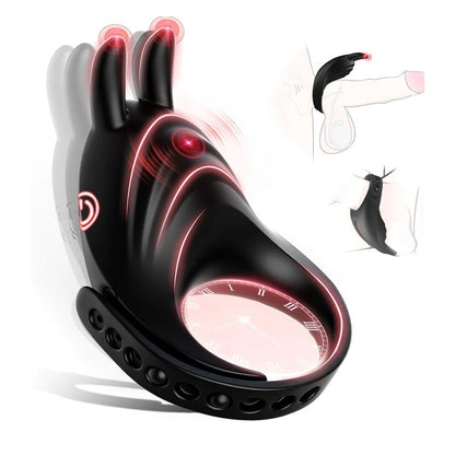 Multifunctional cock ring cock ring vibrator with 7 powerful vibration modes 