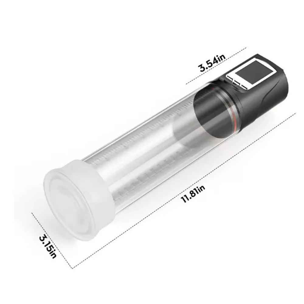 LED-Anzeige Elektrische Penispumpe mit 4 Saugmodi Funktionen