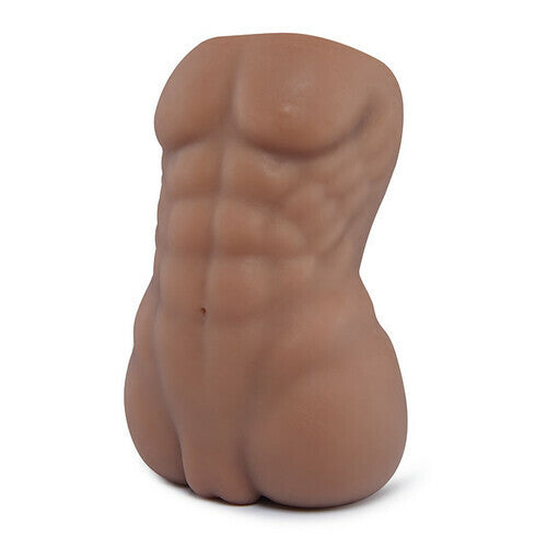 Realistic dark male anus simulation dildo, 0.8kg