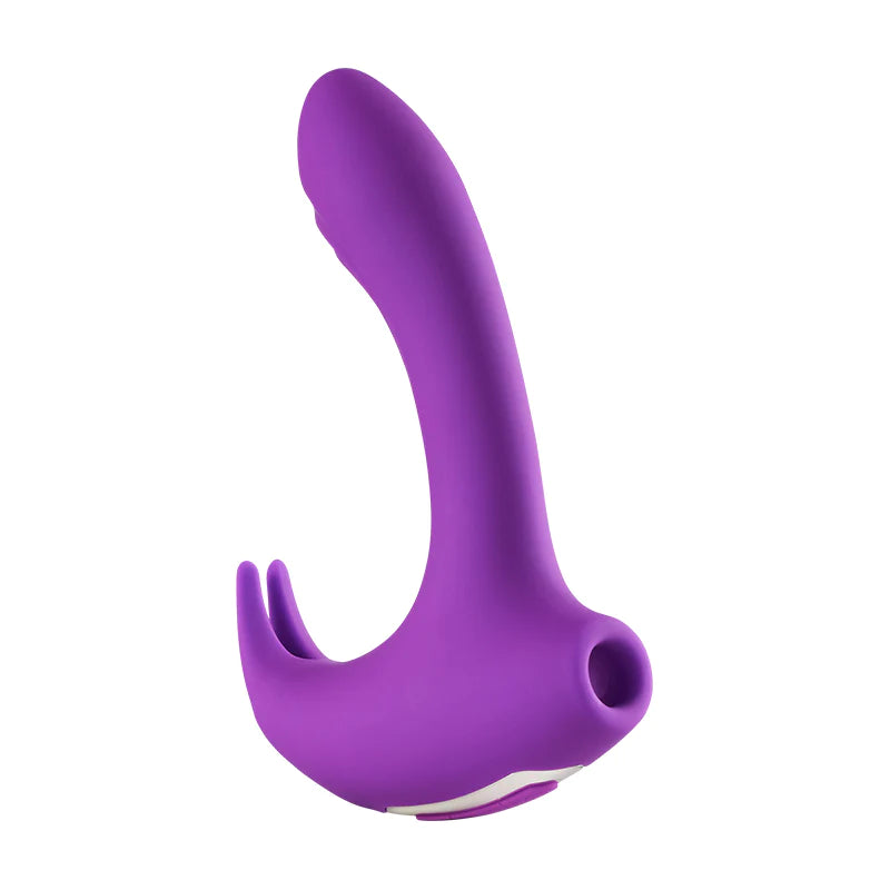 Rabbit 3 in 1 sucking vibrator with 12 frequency vibration 11 frequency beat 