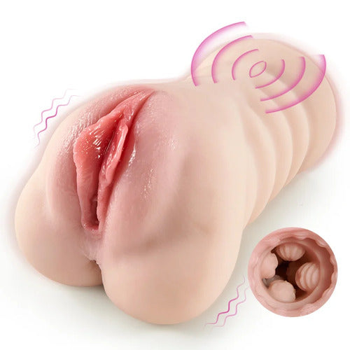 7 Vibrating Realistic Vagina Pocket Pussy 1KG 