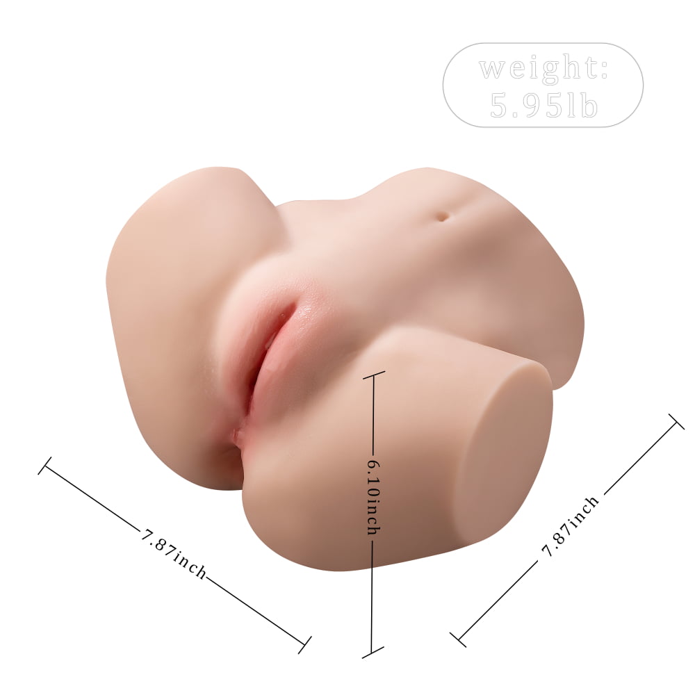 Sierra realistische grote masturbatorpop met grote kont, 2,7 kg