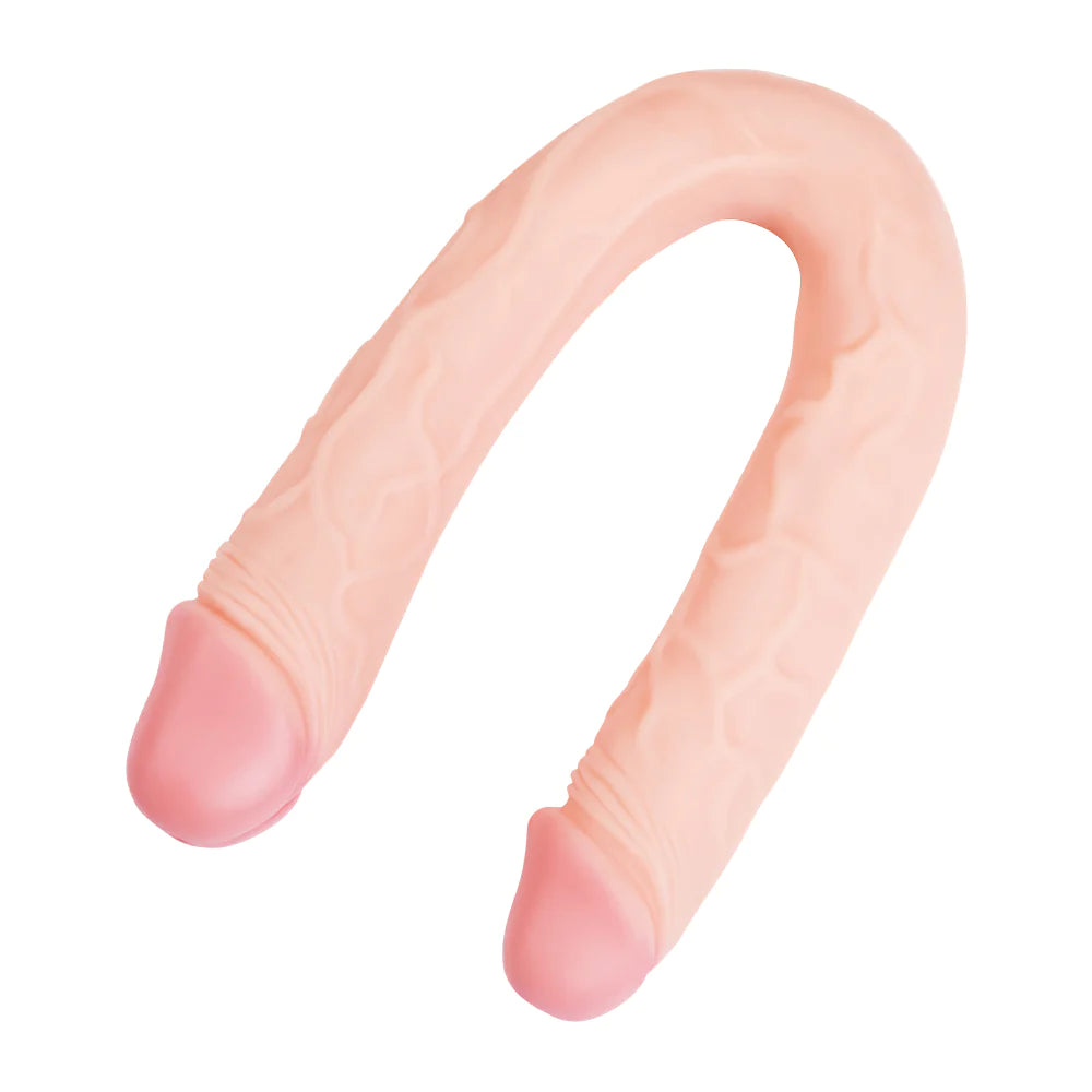 Realistic double dildo for women, lesbians, men and gays