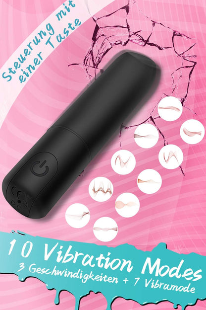 Mini vibrators bullet vibrator anal vibrator with 10 vibration modes 