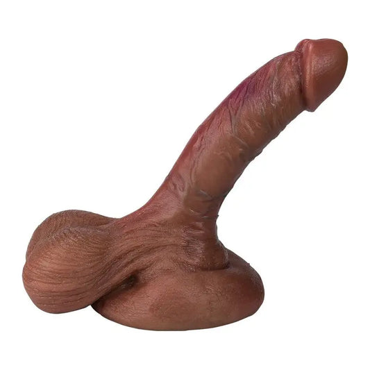 Realistic Dildos Real Veins and Plump Testicles Anal Dildo 