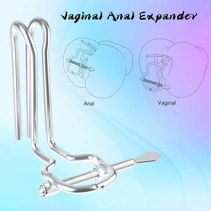 Metal Anal Expander Vaginal Anal Expander Dilator Anal Dilation 