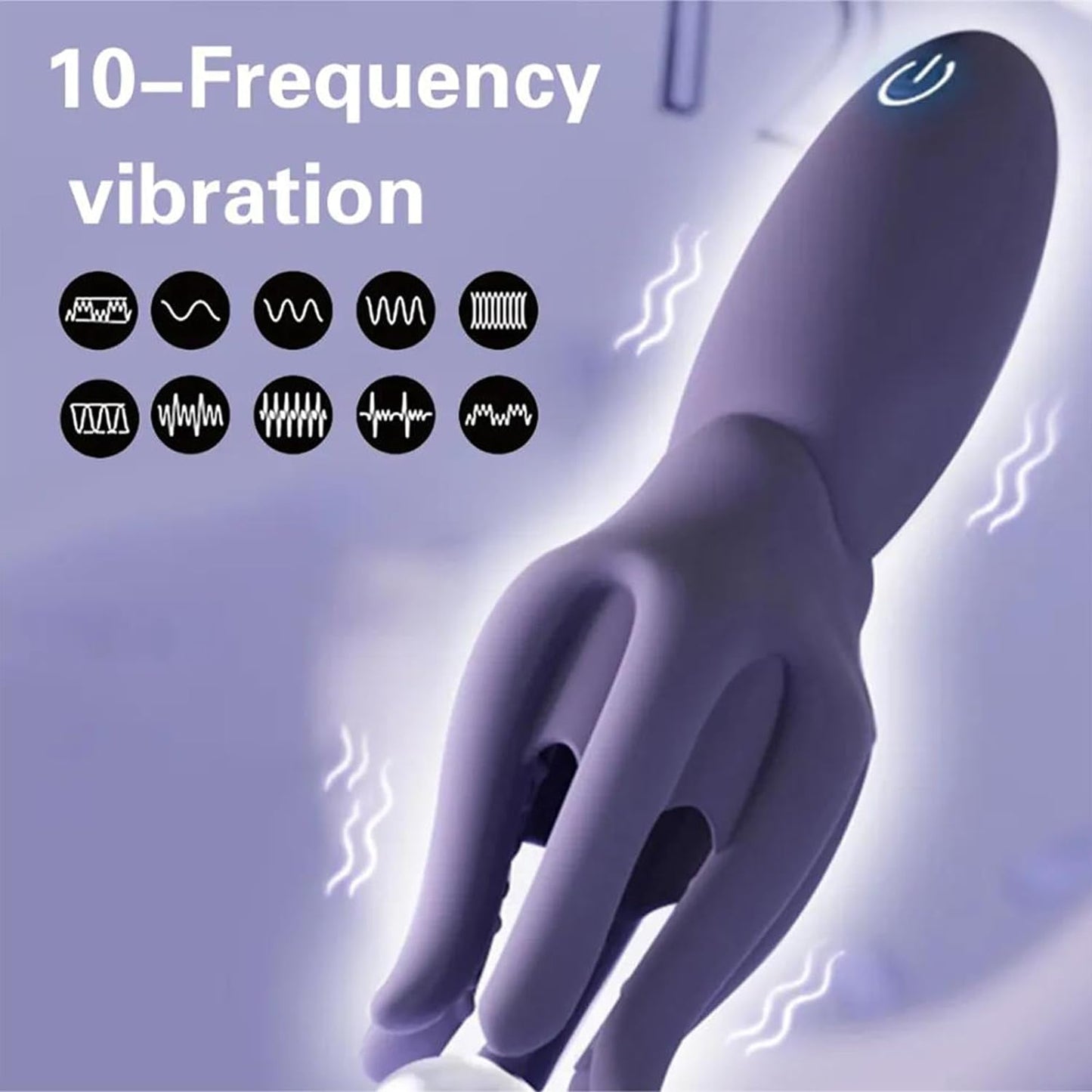 3-in-1 penis massager automatic masturbator massager with 10 vibration modes 