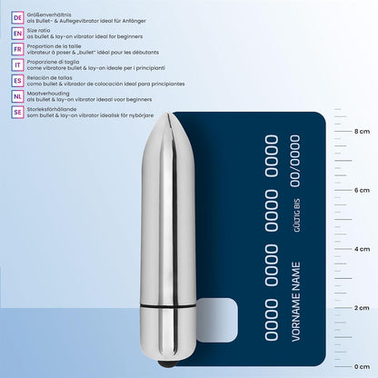 Finger vibrator mini vibrator lay-on vibrator 8.6cm 