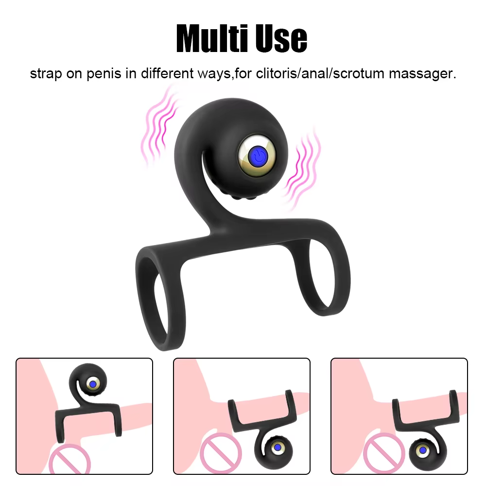 Snail Trainer Penisstimulator Masturbatoren mit 10 Frequenz Vibrationsmodi