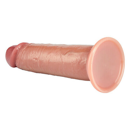 Realistic flexible dildo, real glans, powerful suction cup 